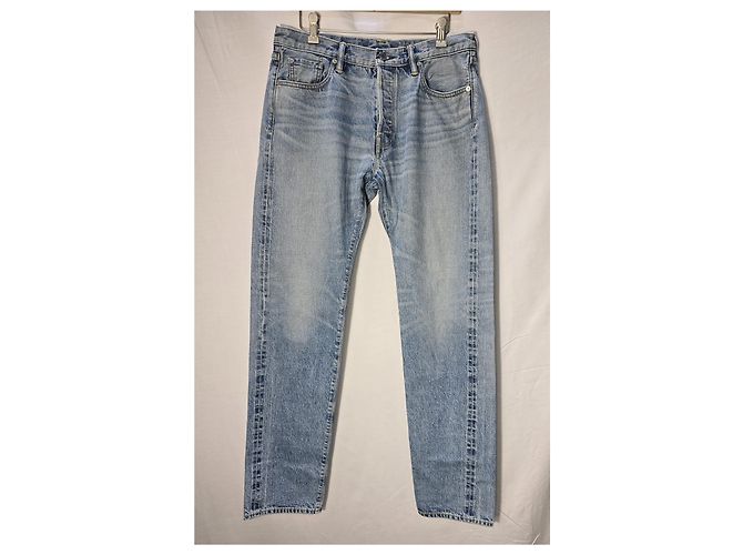 Jeans de pierna recta Simon Miller en algodón azul - vista 7