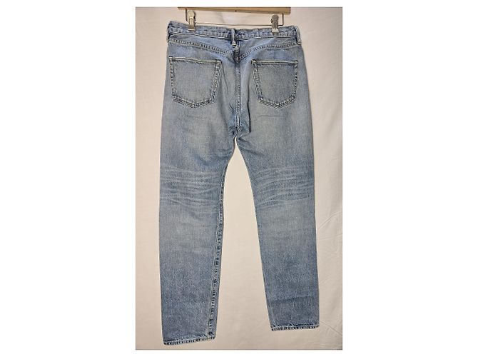 Jeans de pierna recta Simon Miller en algodón azul - vista 8