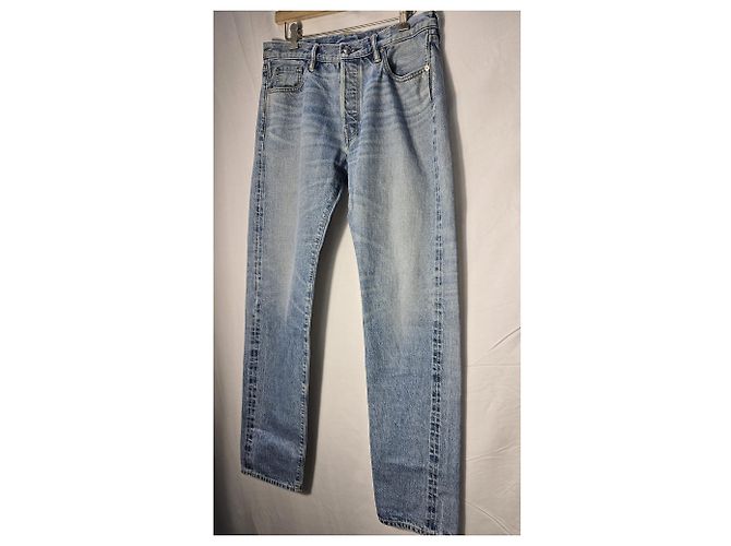 Jeans de pierna recta Simon Miller en algodón azul - vista 9