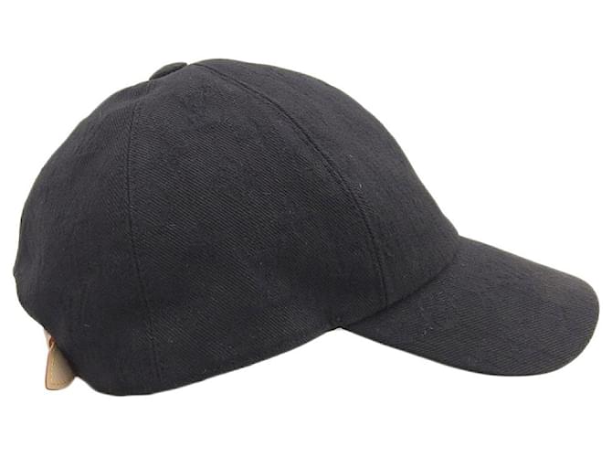 Cappellino da baseball Monogram Louis Vuitton nero M76584 - vista 3