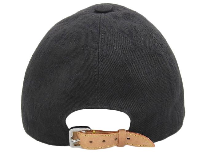 Cappellino da baseball Monogram Louis Vuitton nero M76584 - vista 4