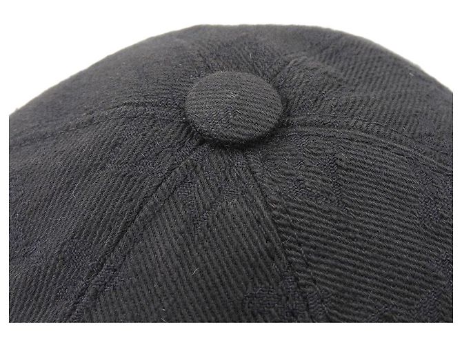 Cappellino da baseball Monogram Louis Vuitton nero M76584 - vista 6