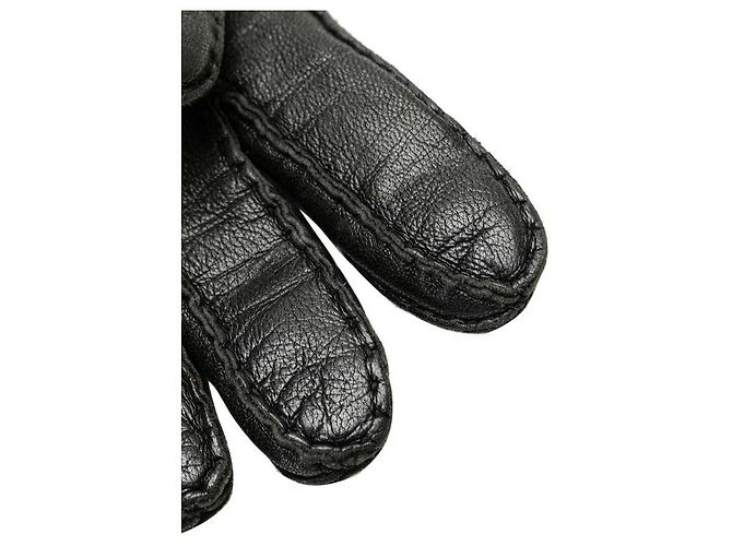 Gucci Leather Horsebit Gloves 603635 - view 3