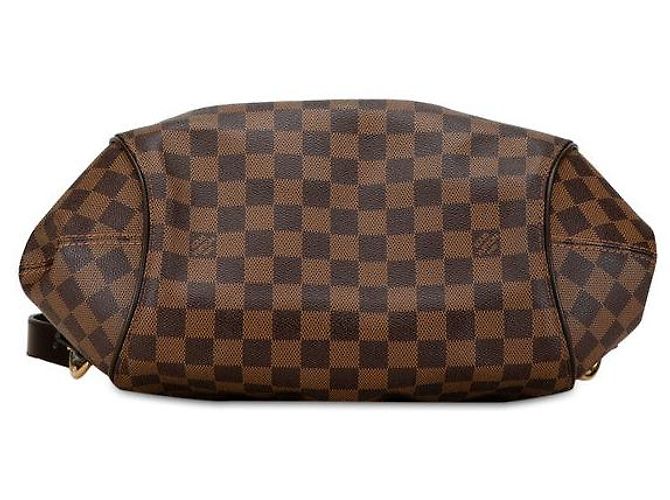 Sac à épaule Louis Vuitton Damier Sistina MM N41541 Marron - vue 4