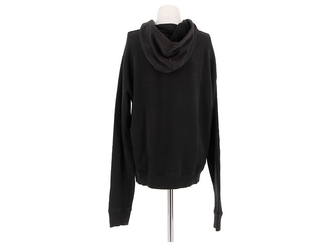 SAINT LAURENT Strickwaren & Sweatshirts T.International L Baumwolle Schwarz - Ansicht 2