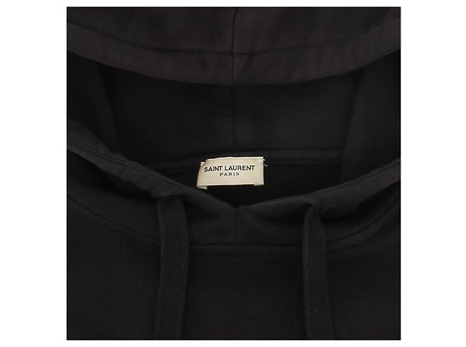 SAINT LAURENT Strickwaren & Sweatshirts T.International L Baumwolle Schwarz - Ansicht 5