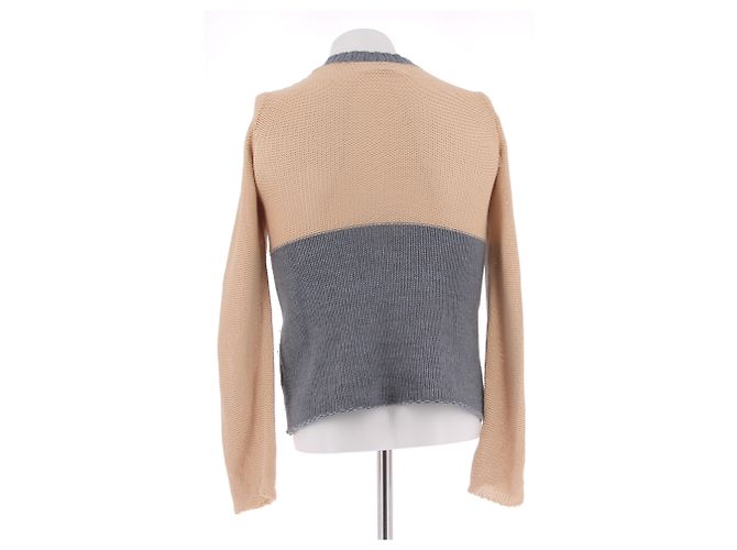 MM6 Strick T.International XS Baumwolle Grau - Ansicht 2