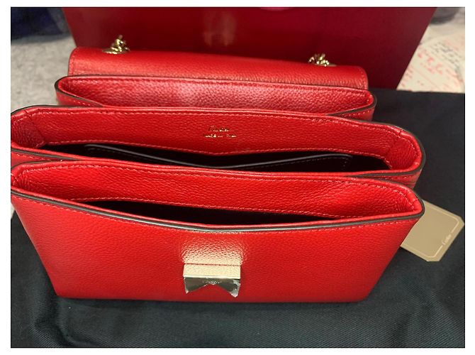 Cartier Mini borsa a catena modello Pantera Grafica Rosso - vista 6
