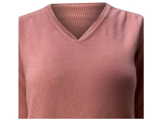 Jil Sander Pullover aus rosa Kaschmir - Ansicht 4