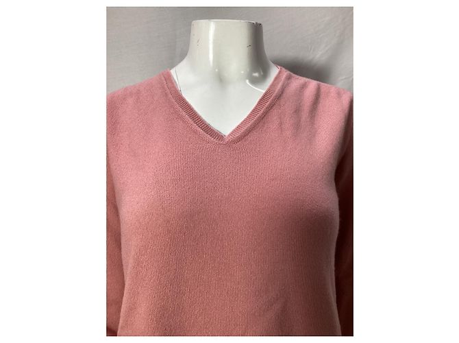 Jil Sander Pullover aus rosa Kaschmir - Ansicht 9
