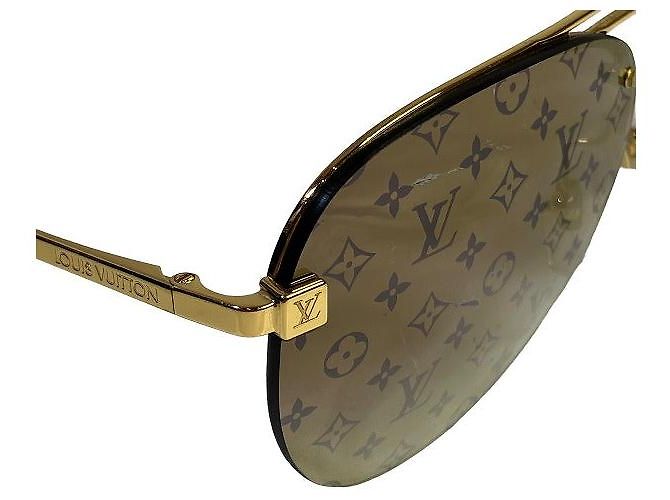 Occhiali da sole Monogram Louis Vuitton Z1020E Marrone - vista 4