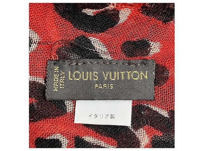 Stola Leopardo Louis Vuitton M74735 Rosa - vista 3
