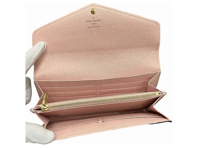 Portafoglio Sarah Monogram Louis Vuitton Marrone - vista 2