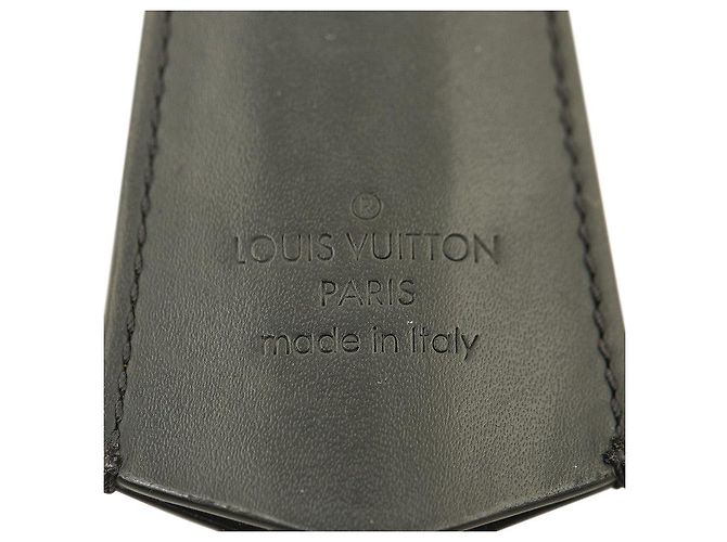 Porte-clés en cuir Clochette Louis Vuitton M68020 Noir - vue 4