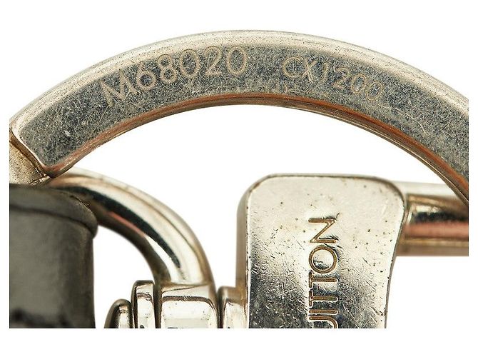Porte-clés en cuir Clochette Louis Vuitton M68020 Noir - vue 5