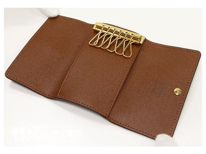 Porte-clés 6 clés Monogram Louis Vuitton M62630 Marron - vue 3