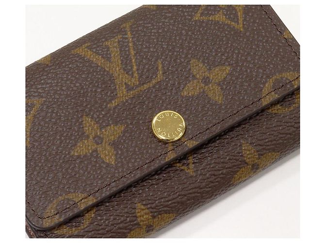 Porte-clés 6 clés Monogram Louis Vuitton M62630 Marron - vue 4