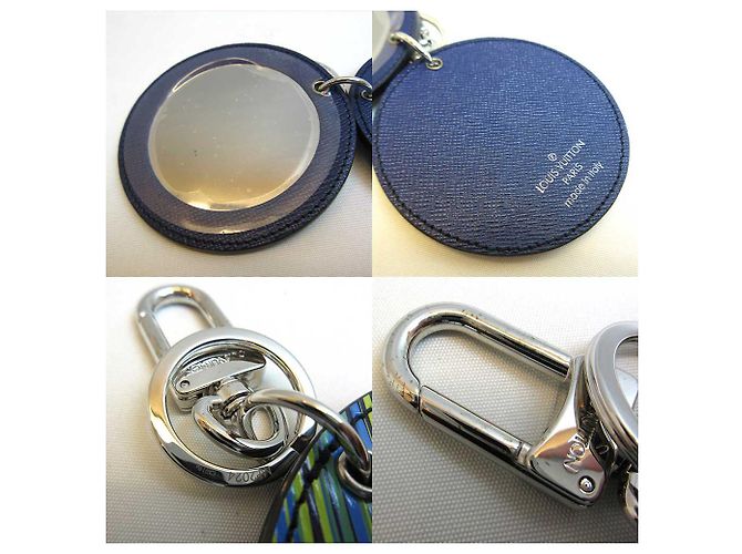 Portachiavi specchio Epi Twist di Louis Vuitton MP2024 Nero - vista 3