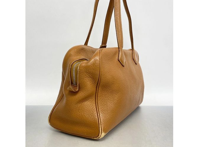 Hermès Borsa tote Hermes Victoria 35 in oro D'oro - vista 2