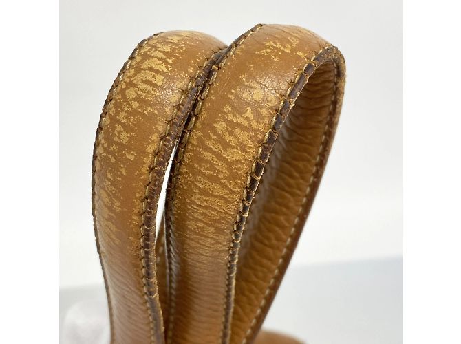 Hermès Borsa tote Hermes Victoria 35 in oro D'oro - vista 8
