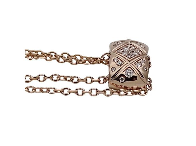 Collana in oro rosa Chanel Coco Crush D'oro - vista 3
