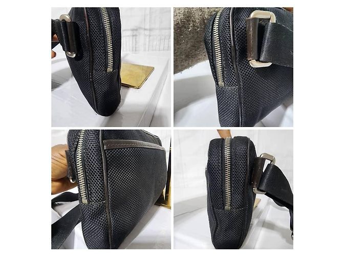 LOUIS VUITTON Marsupio Damier Geant Acrobat Nero - vista 6