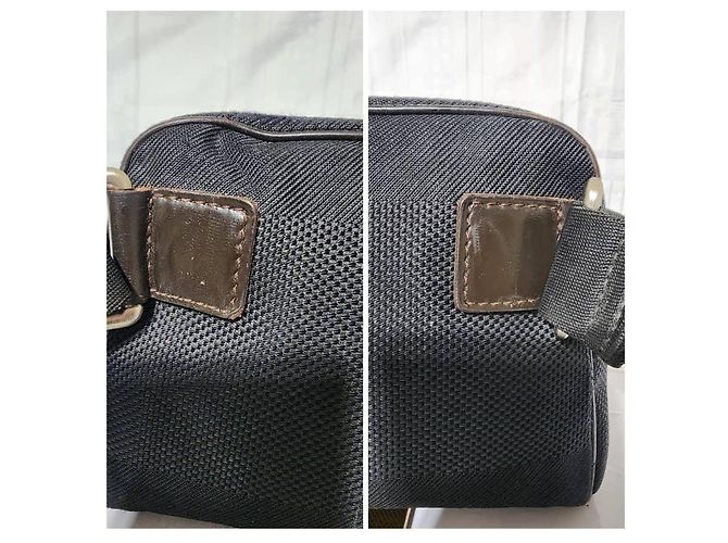 LOUIS VUITTON Marsupio Damier Geant Acrobat Nero - vista 7