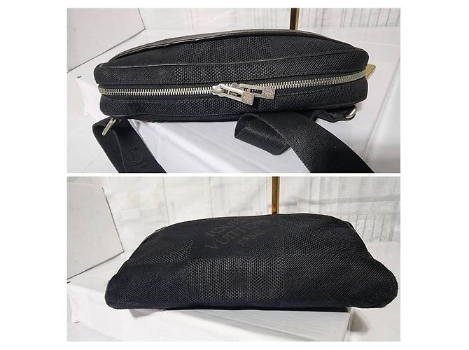 LOUIS VUITTON Marsupio Damier Geant Acrobat Nero - vista 8