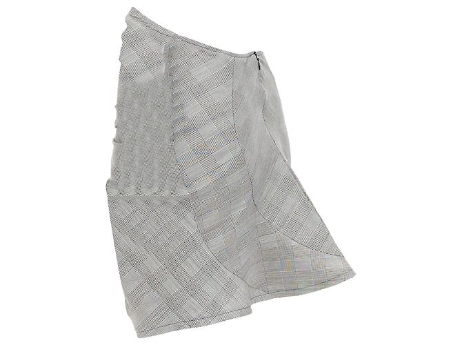 Junya Watanabe 3D Curved Cut Deconstructed Ruched Skirt - view 2