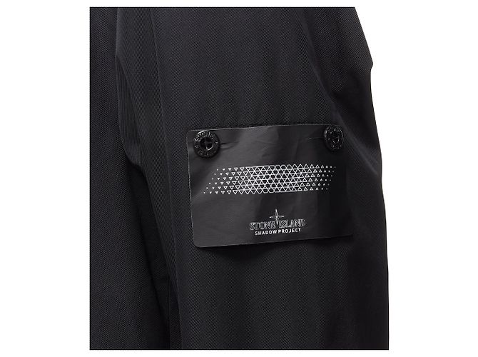 Blazer en nylon technique avec patch logo Stone Island Shadow Project - vue 2