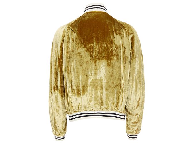 Chaqueta bomber teddy de terciopelo aplastado Haider Ackermann - vista 2