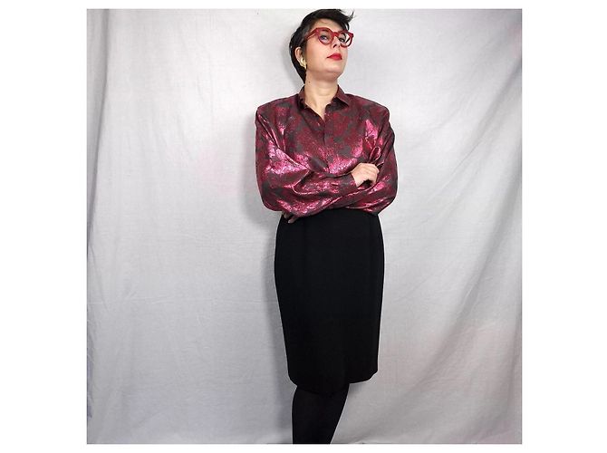 Yves Saint Laurent Schwarze Vintage YSL 1994 - Ansicht 7