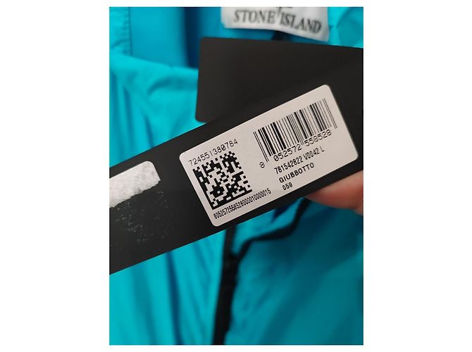 Stone Island Windjacke Türkis - Ansicht 3