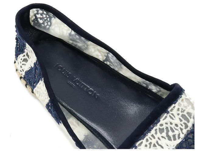 Scarpe flat espadrillas in pizzo Chanel - vista 6