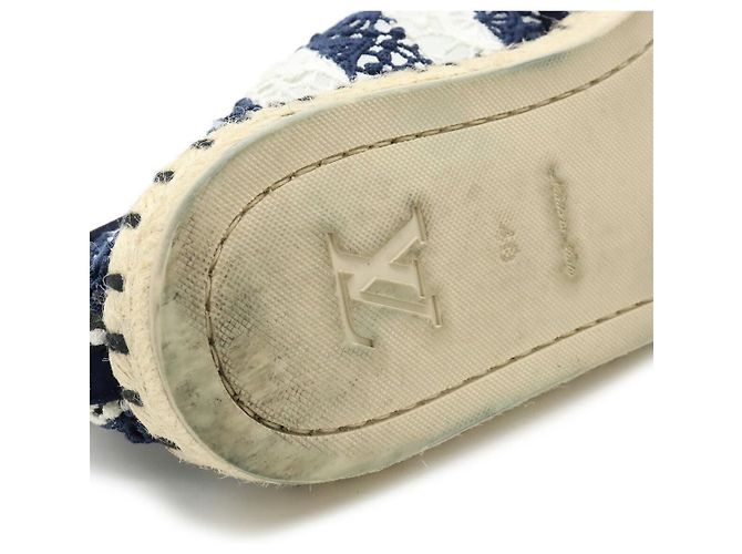 Scarpe flat espadrillas in pizzo Chanel - vista 8