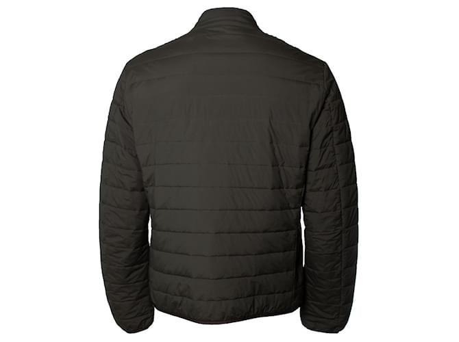 Giacca a vento verde Woolrich - vista 3