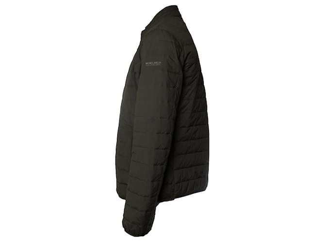 Giacca a vento verde Woolrich - vista 4