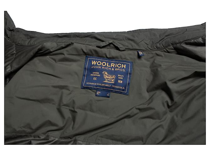 Giacca a vento verde Woolrich - vista 6