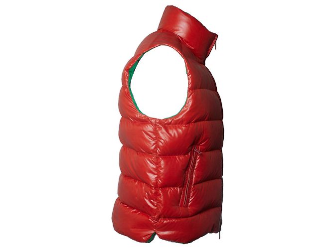 Moncler, chaleco parka Genius en rojo Roja - vista 2