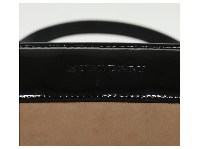 Borsa Tote Burberry Nova Check in lana beige Auth ep6709 - vista 17