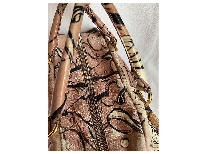 Borsa Prada Fairy Collection in pelle rosa - vista 10