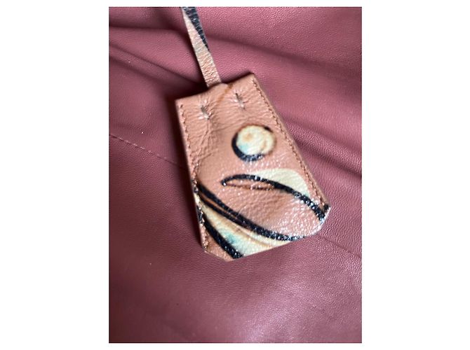 Borsa Prada Fairy Collection in pelle rosa - vista 13