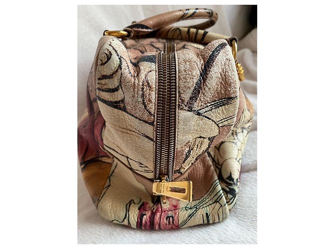 Borsa Prada Fairy Collection in pelle rosa - vista 18