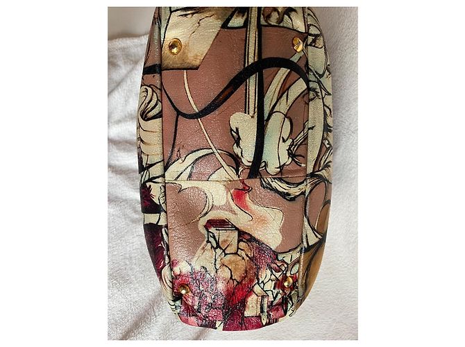 Borsa Prada Fairy Collection in pelle rosa - vista 6
