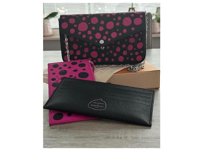 Louis Vuitton Pochette Felicie Monogram Empreinte Pelle Nera Nero - vista 2