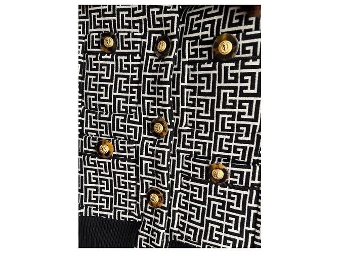 Balmain Black Wool Jacket - view 6