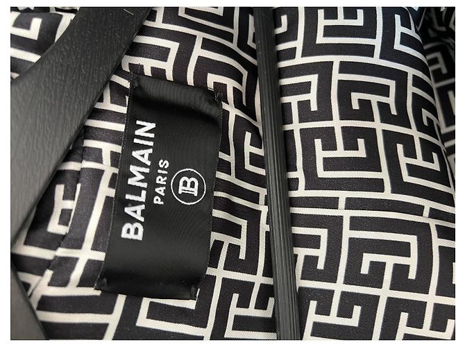 Balmain Black Wool Jacket - view 7