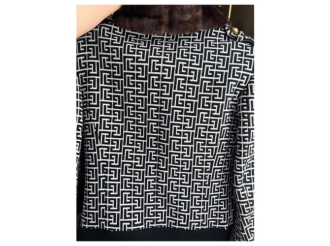 Balmain Black Wool Jacket - view 8