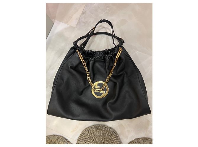 Dionysus Borsa Gucci in pelle nera Nero - vista 2