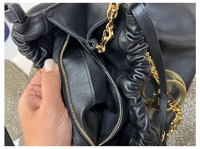 Dionysus Borsa Gucci in pelle nera Nero - vista 3